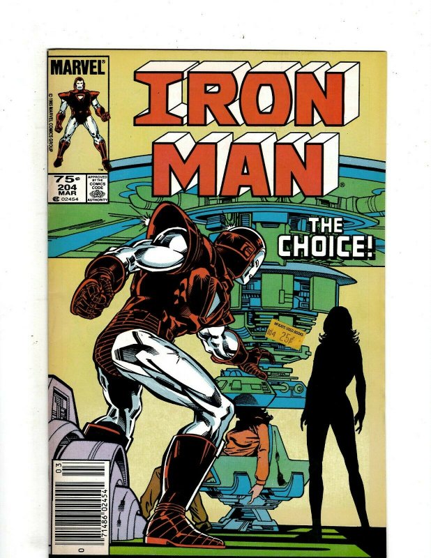 10 Iron Man Marvel Comics # 196 197 198 199 201 202 203 204 205 206 Stark J451