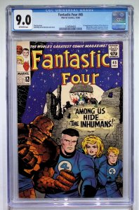 Fantastic Four #45 (1965) [Key Issue] CGC 9.0