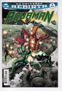 Aquaman #5 - Rebirth Main Cover (DC, 2016) - New/Unread (NM)