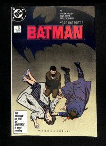 Batman #404 Year One Part 1 Frank Miller!