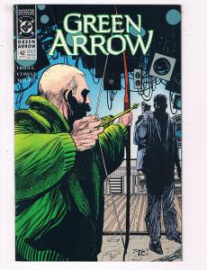Green Arrow #42 VF DC Comics Arrow TV Show Comic Book Grell DE21