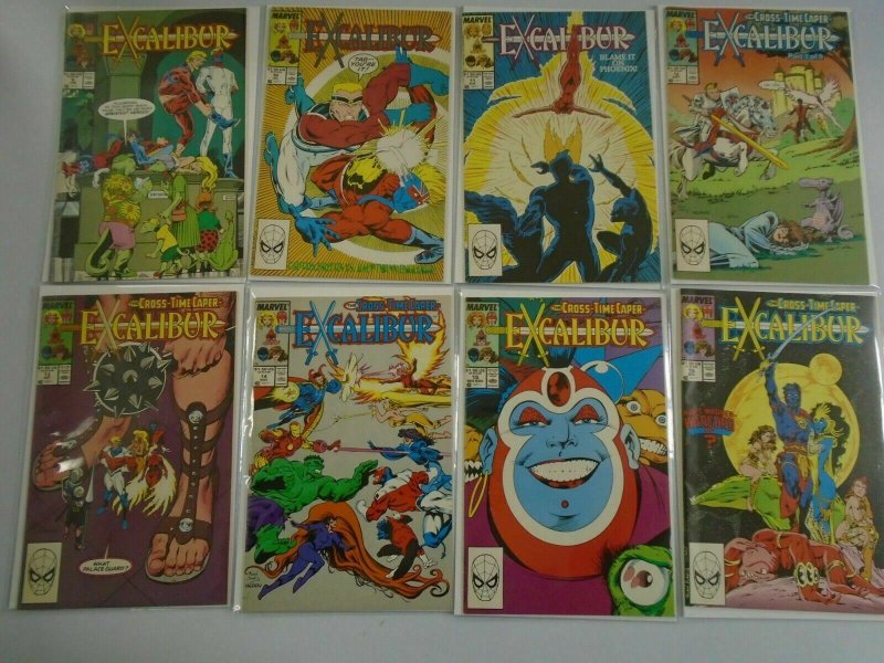 Excalibur lot 50 different from #1-64 8.0 VF (1988-93 1st Series) 