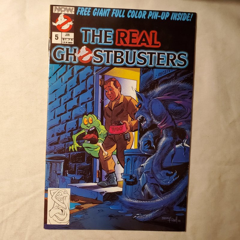 Real Ghostbusters 5 Very Fine-