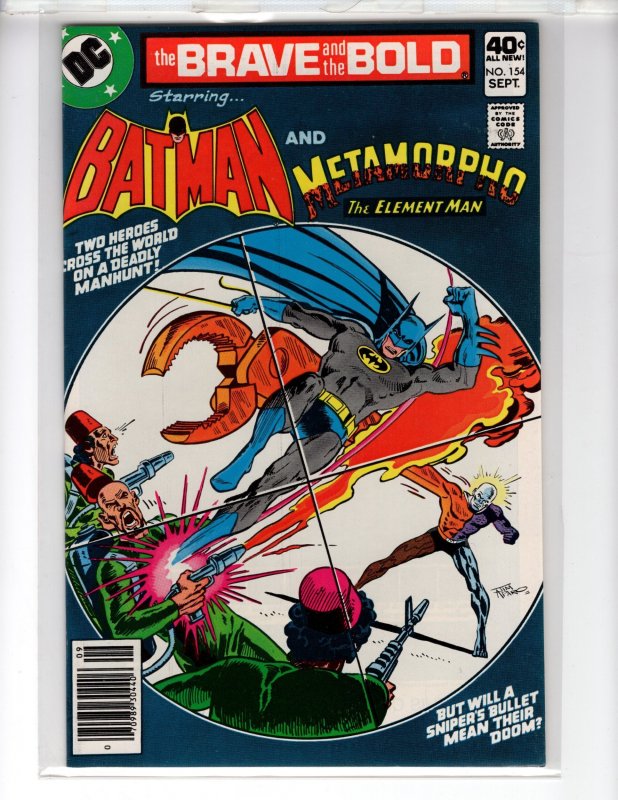 • The Brave and the Bold #154 (1979) Hi-Grade Batman!  / NSC•NCA1-02