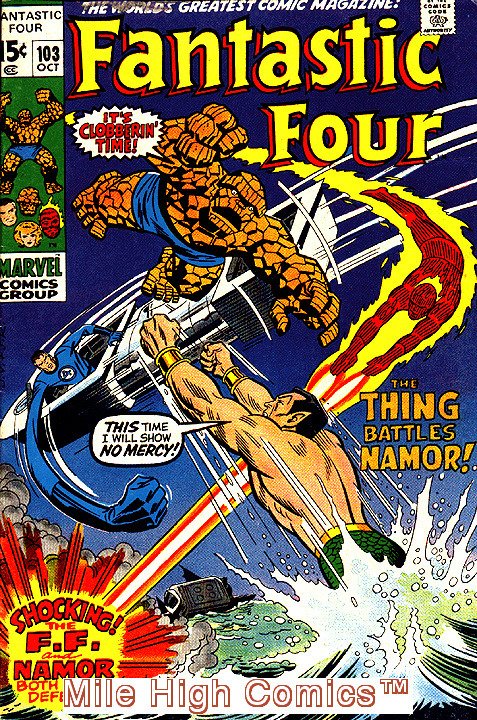 FANTASTIC FOUR  (1961 Series)  (MARVEL) #103 Good Comics Book