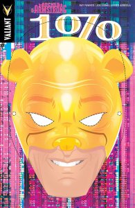 Archer & Armstrong: The One Percent (2014) #1 NM Detachable Bear Mask Variant