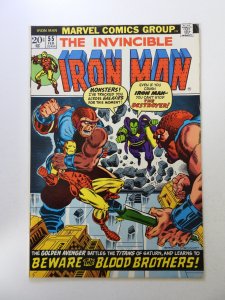 Iron Man #55 (1973) 1st Appearance of Thanos and Drax  VF- condition
