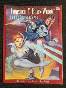 1992 PUNISHER BLACK WIDOW Spinning Doomsday's Web SC FVF 7.0 1st Marvel