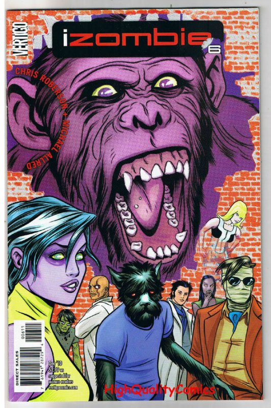 I ZOMBIE #6, NM, Mike Allred, Horror, Ghost, Vertigo, 2010, more in store