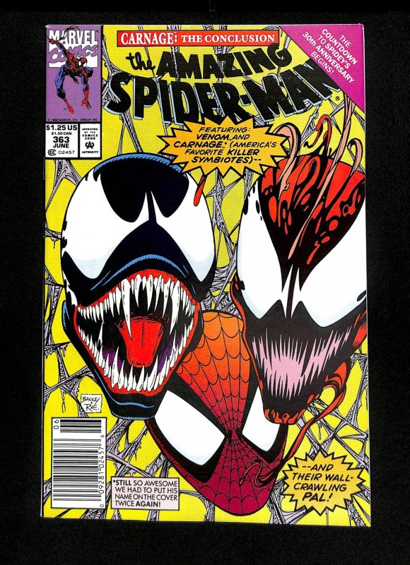 Amazing Spider-Man #363 3rd Appearance Carnage!