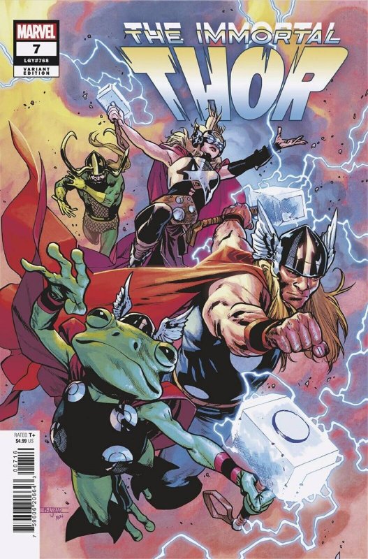 Immortal Thor #7 1:25 Mahmud Asrar Variant Marvel Comics 2024 EB801