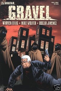 GRAVEL #6 WRAP COVER VF/NM WARREN ELLIS STRANGE KISS