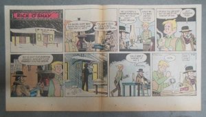 (45/53) Rick O'Shay Sunday Pages by Stan Lynde from 1961 Size: 7.5  x 15 inches