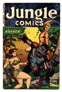 Jungle Comics #162 1954-Fiction House- Kaanga-Second to last issue