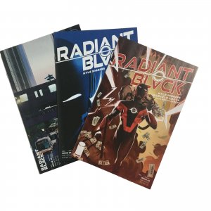 Radiant Black #2 Covers A & B & Radiant Black #2 2nd Print Set 1st Radiant Red