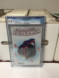 Amazing Spider-Man 1 2015 Cgc 9.8 Camuncoli Variant