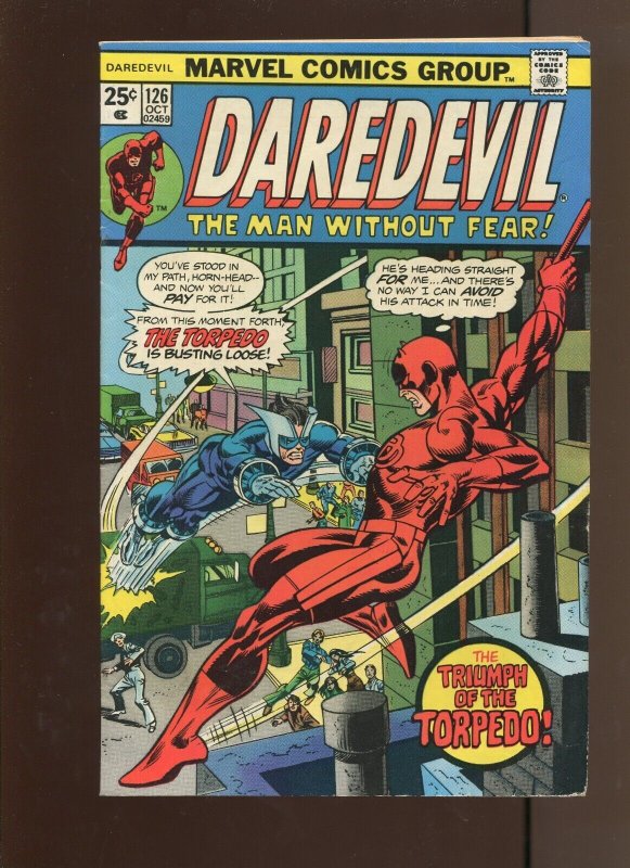 Daredevil #126 Torpedo Appearance (5.5/6.0) 1975