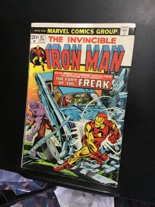 Iron Man #67 (1973)1st The Freak! Mid-High-grade key! FN/VF Wow