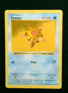 Staryu - Base Set - 65/102 - Uncommon - Shadowless