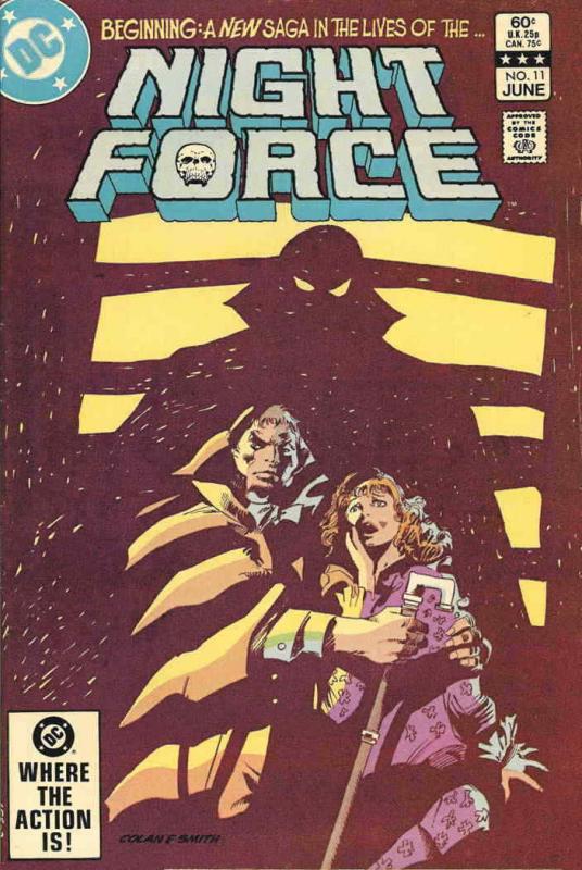 Night Force #11 FN; DC | save on shipping - details inside