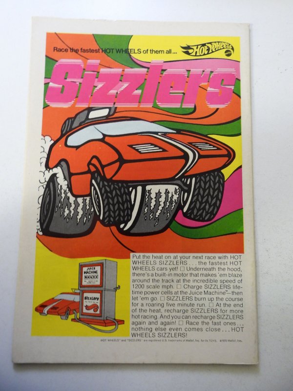 Captain America #134 (1971) VG Condition centerfold detached at one staple