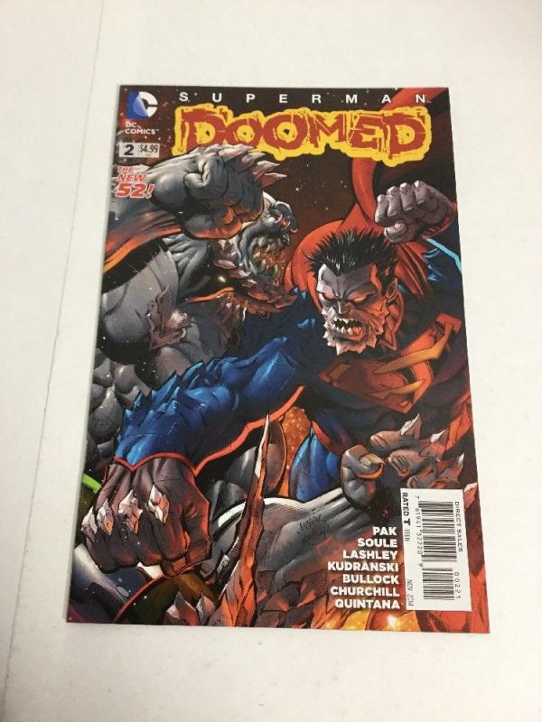 Superman Doomed 2 Variant Nm Near Mint DC Comics New 52