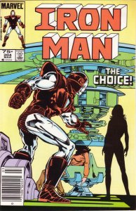 Iron Man (1st Series) #204 (Newsstand) VF ; Marvel | Denny O’Neil