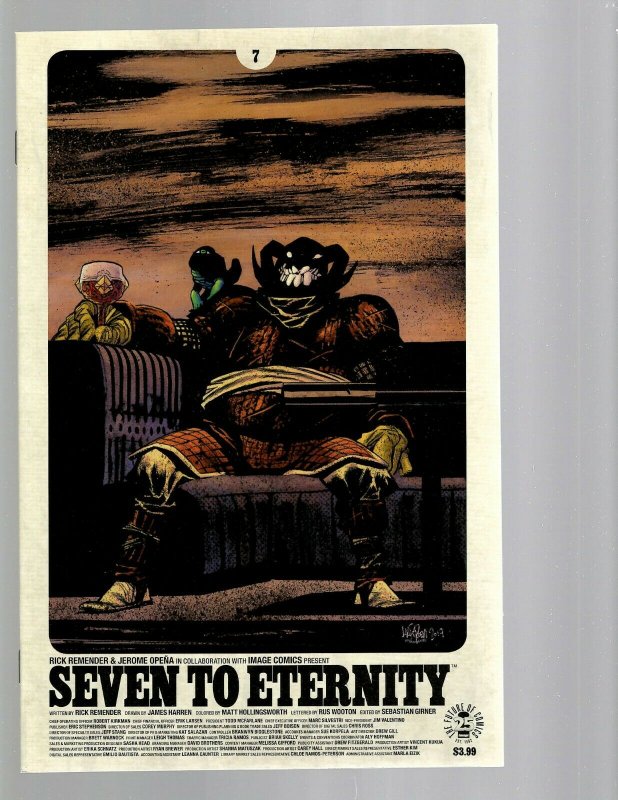 Lot of 9 Image Comics Seven To Eternity # 1 2 3 4 5 6 7 8 9 Rick Remender WB3