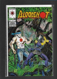 Bloodshot #7 NM 1st Ninjak Valiant Comics  nw15
