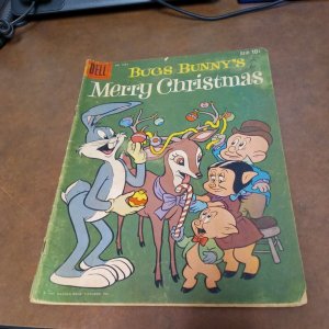 BUGS BUNNY'S MERRY CHRISTMAS # 1064 Silver Age DELL FOUR COLOR COMIC 1959