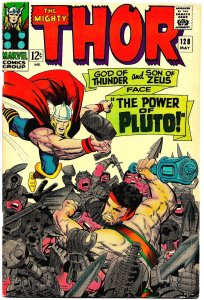 THOR #128 & 130 (1966) 5.0 VG/FN  KIRBY/COLLETTA Goodness! HERCULES! PLUTO!