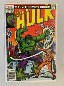 Incredible Hulk #226 Newsstand edition 7.0 FN VF (1978 1st Series)