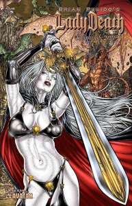 Lady Death : Swimsuit 2005 Killing Blow Limited to 1500 RYP Variant Cover  VF+