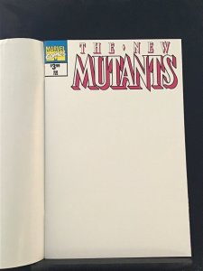 The New Mutants #98 Facsimile Blank limited to 3000