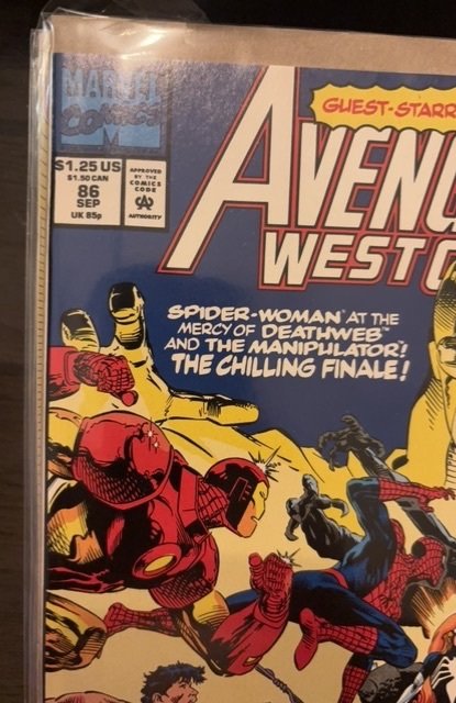 Avengers West Coast #86 (1992)