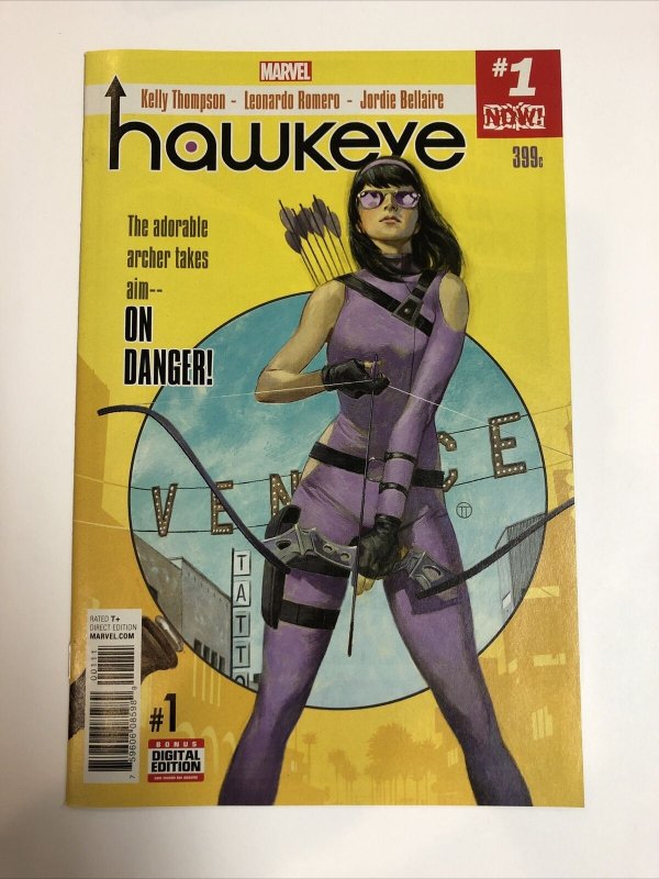 Hawkeye (2017) # 1 (F/VF) 1st Kate Bishop Solo