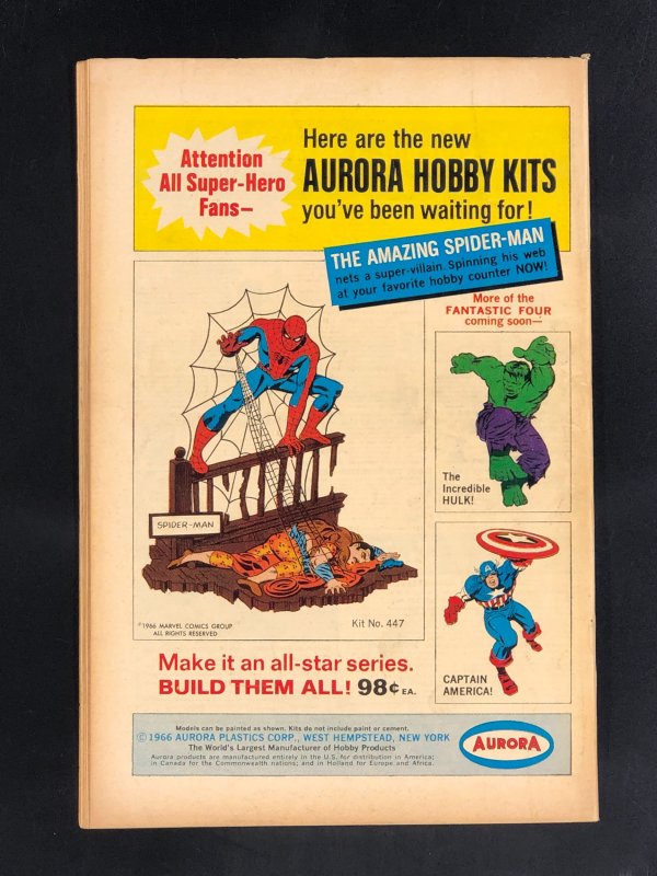 Fantastic Four #58 (1967) FN- Cover Art Featuring Doctor Doom