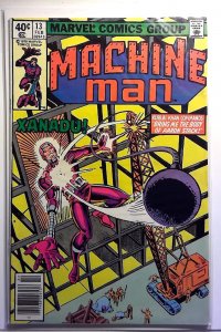 Machine Man #13 (1980) Marvel 7.5 VF- Newsstand 1st Print Comic Book