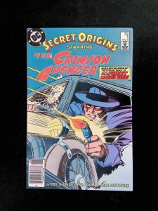 Secret Origins #5 2nd Series DC Comics 1986 FN Newsstand