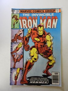 Iron Man #126 (1979) FN- condition date stamp front cover, ink back cover