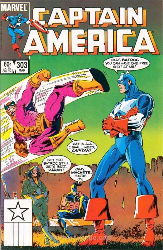 Captain America (1st Series) #303 VF; Marvel | save on shipping - details inside