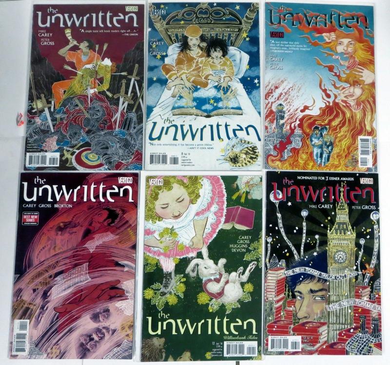 The Unwritten (Vertigo 2009) #1-9,11-16,18,21,27,28,29,34.5!20 books of quality!