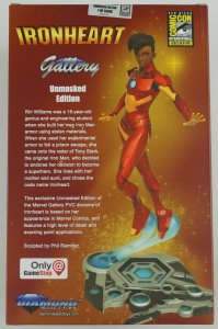 Ironheart Unmasked Edition PVC Diorama Statue SDCC exclusive NIB limited to 6000 