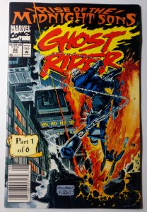 Ghost Rider #28 (8.0, 1992) 1st app of the Caretaker, Lilith & Meatmarket