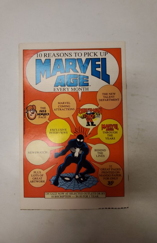 Marvel Age #18 (1984) NM Marvel Comic Book J717