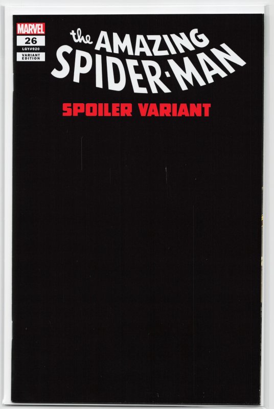 The Amazing Spider-Man #800 Unknown Comics Cover (2018) Spider-Man