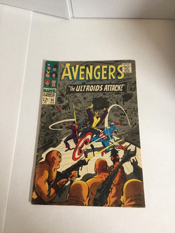 Avengers 36 Vg+ Very Good+ 4.5 Marvel Comics Silver Age