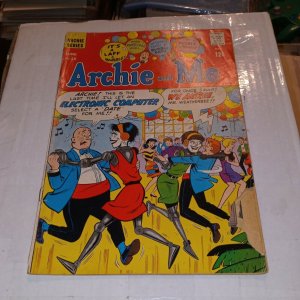 Archie and Me #15 mlj comics 1967 Electronic Computer Dating silver age scifi