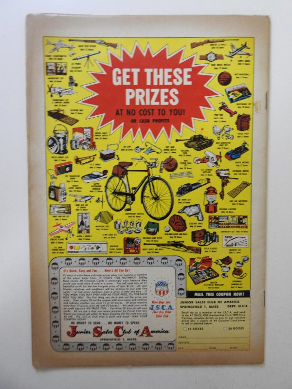 Blackhawk #136 (1959) GD/VG Condition! 1 1/2 in tear front cover