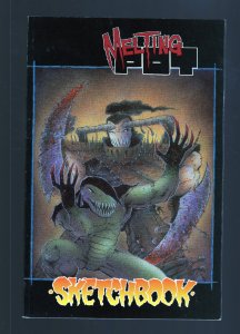 Melting Pot Sketchbook - Kevin Eastman, Eric Talbot Art. (8.0/8.5) 1990